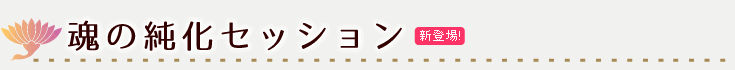 魂の純化セッション　ヒーリングサロン癒しの風ふうみのオリジナルヒーリング